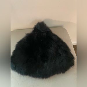 Zara Faux Fur Hat with PomPom